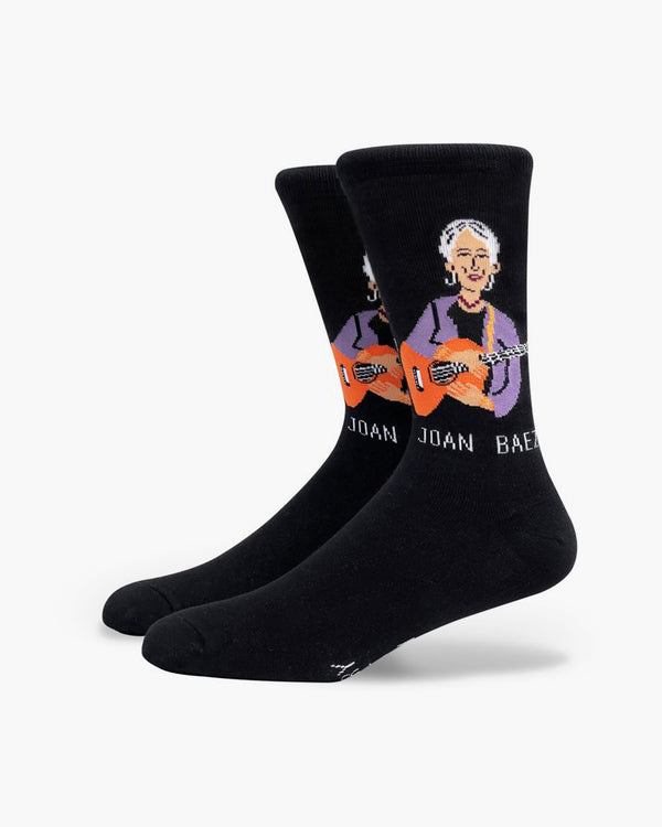 Joan Baez Crew Socks