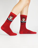 RBG Red Ankle Socks
