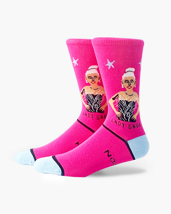 Lady Gaga Crew Socks