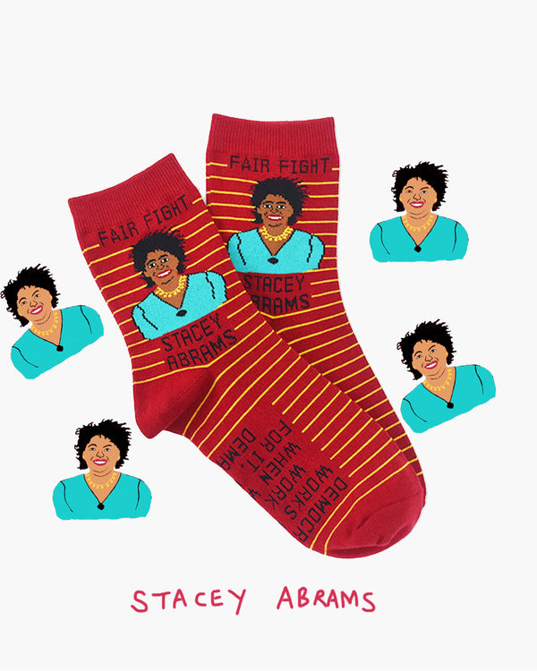 Stacey Abrams Ankle Socks