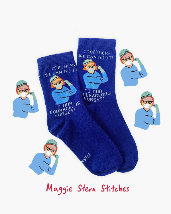 Nurses Covid -19 Tribute Ankle Socks
