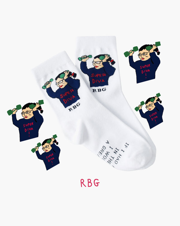 RBG Weights Ankle Socks