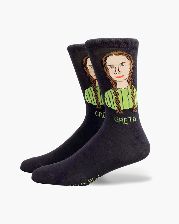 Greta Black Ankle Socks