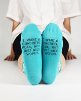 Greta Turquoise Ankle Sock