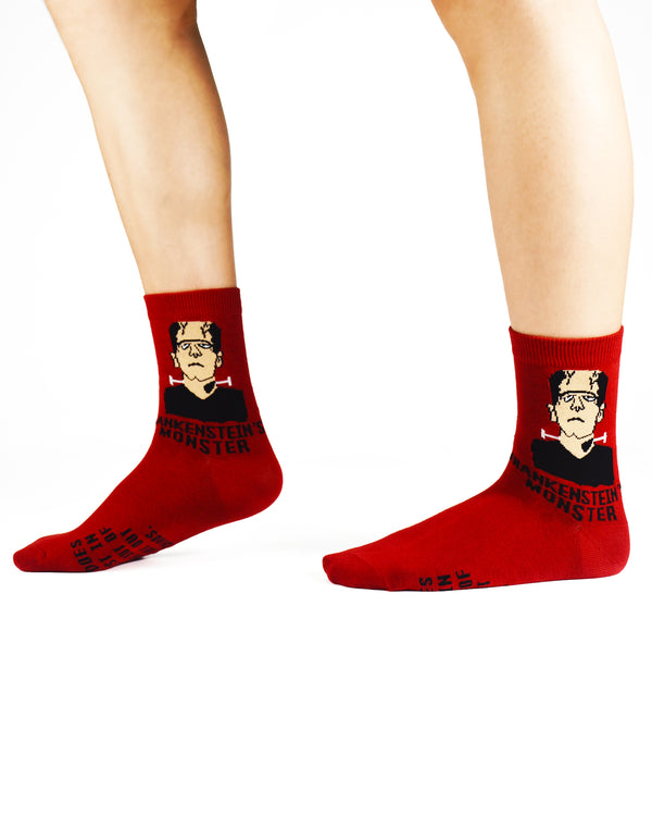Mary Shelley/Frankenstein Ankle Socks