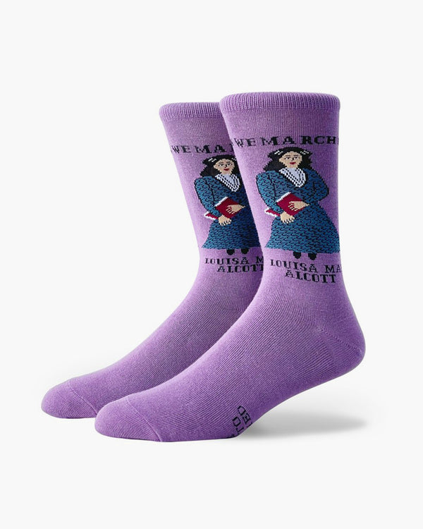 Louisa May Alcott Crew Socks
