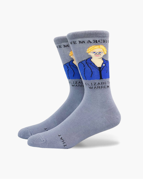 Elizabeth Warren Crew Socks