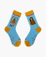 ART Mona Lisa Crew Socks