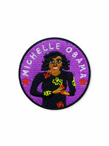 Michelle Obama Purple Patches