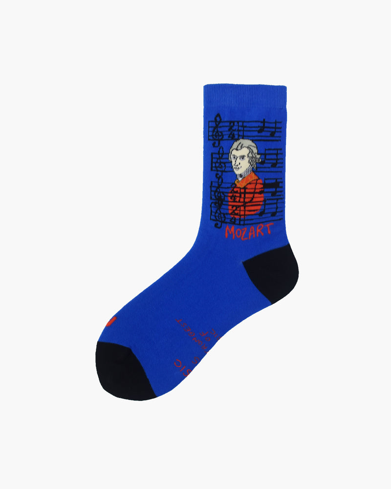 Mozart Crew Socks