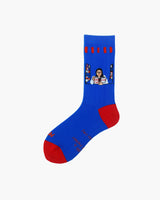 Woman Reading Gone With the Wind Crew Socks