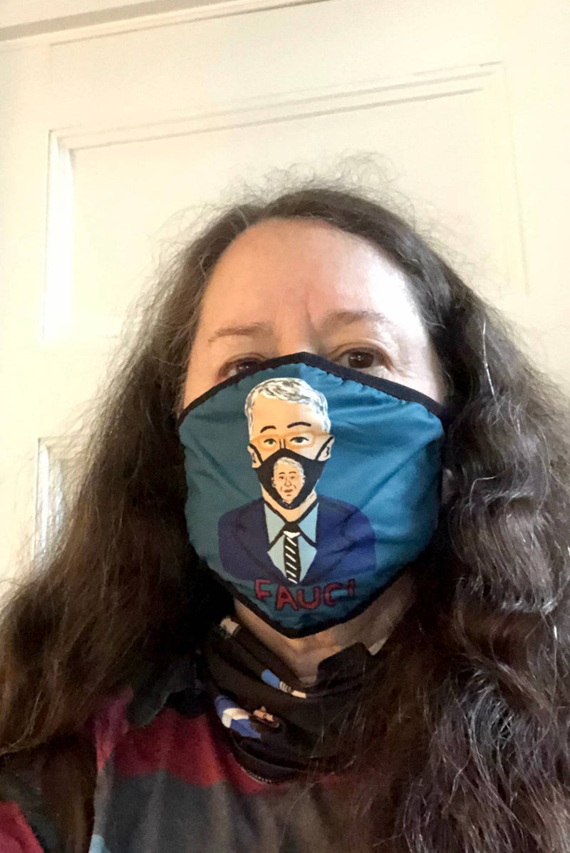 Fauci Wearing A Fauci Mask