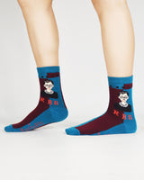 RBG Dots Ankle Socks