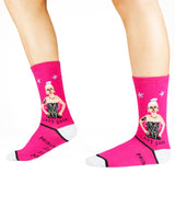 Lady Gaga Crew Socks