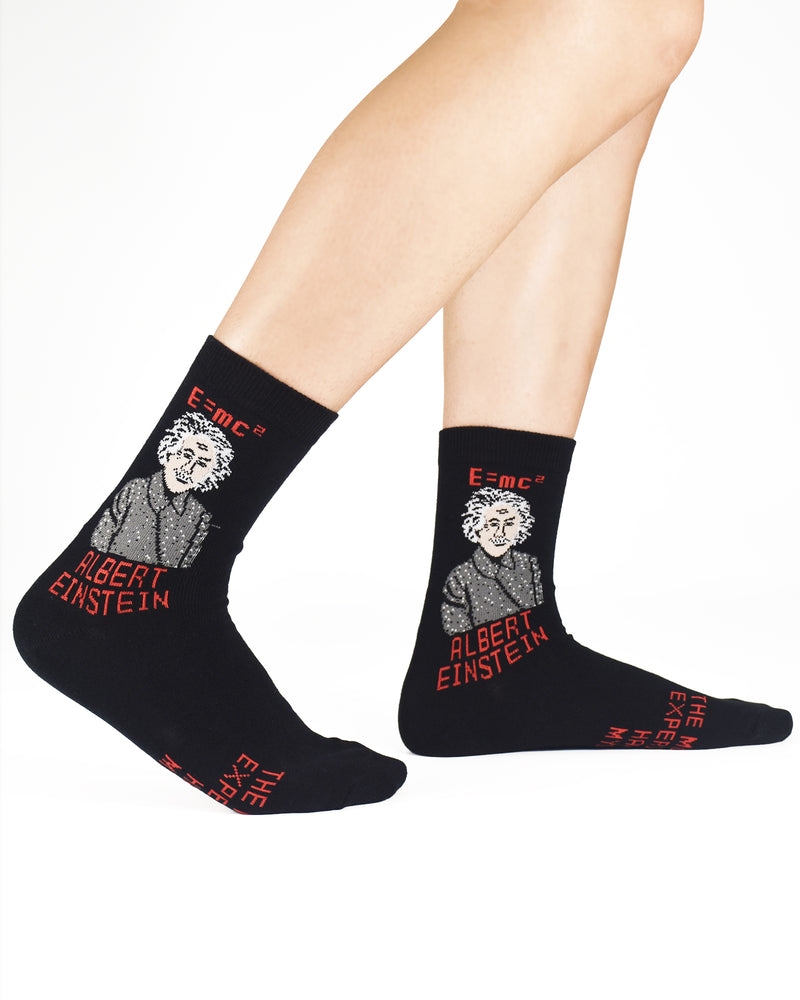 Albert Einstein Ankle Socks