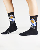 Mother Teresa Crew Socks Medium