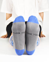 Male Health Worker Crew Socks Large