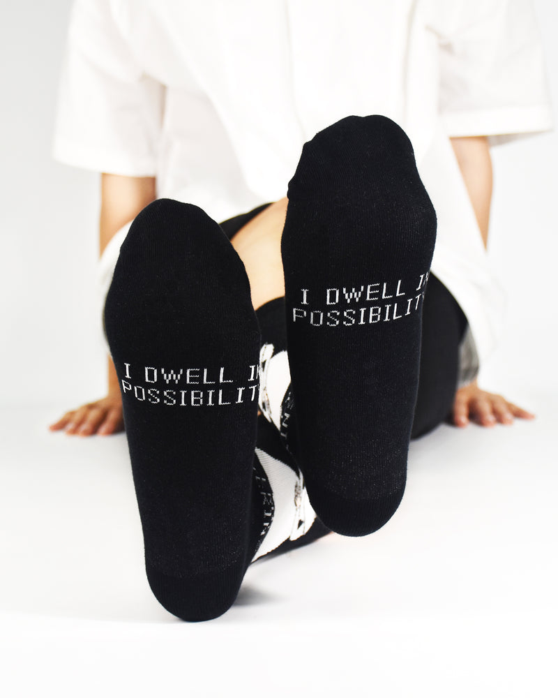 Emily Dickinson Crew Socks