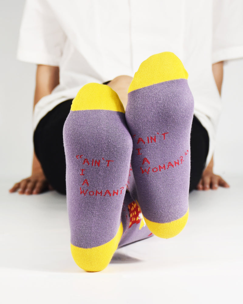 Sojourner Truth New Crew Socks Medium