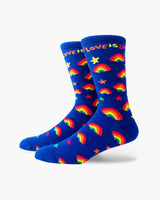 Love is Love Crew Socks Large