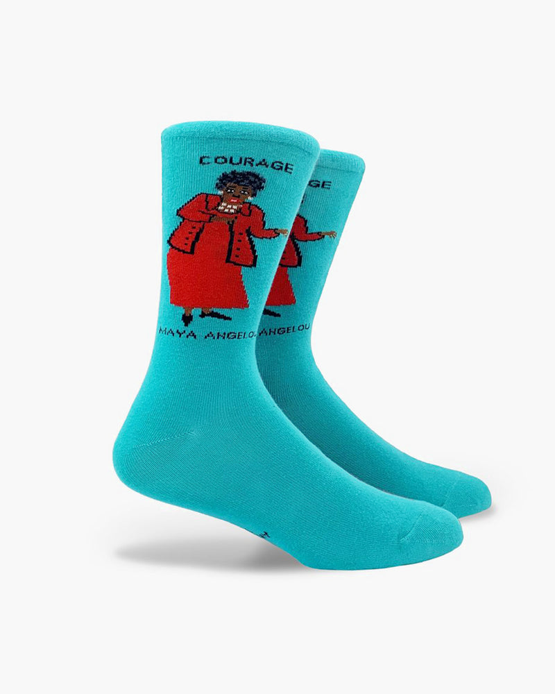 Maya Angelou Crew Socks