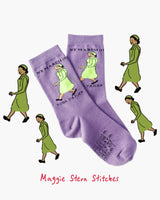 Rosa Parks Purple Socks