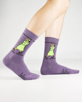 Rosa Parks Purple Socks