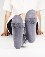 Michelle Obama Crew Socks