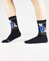 Barbara Bush Crew Socks