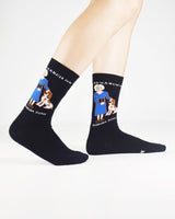 Barbara Bush Crew Socks