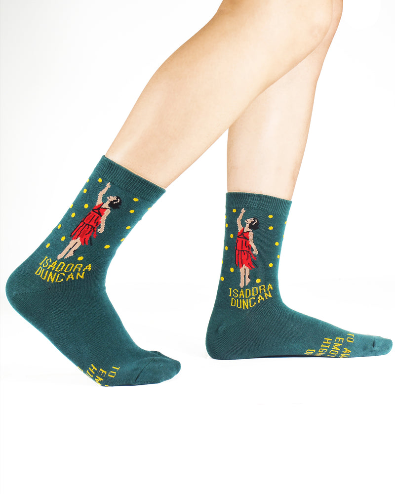 Dancer Isadora Duncan Ankle Socks