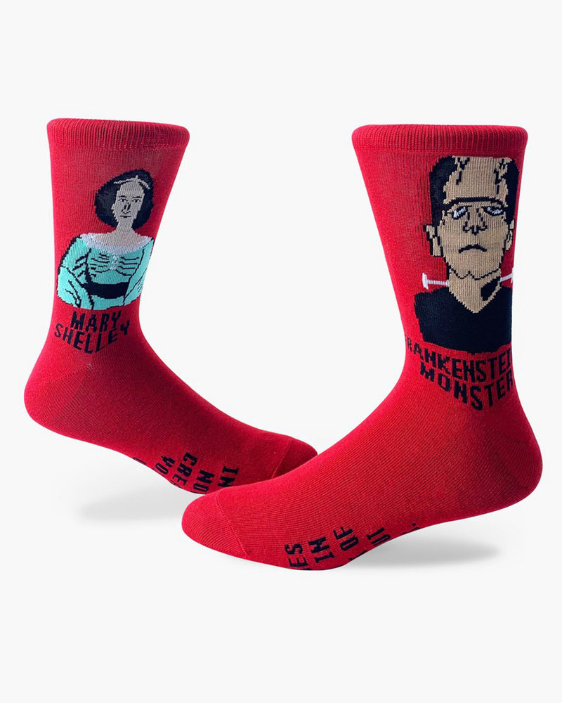 Mary Shelley/Frankenstein Ankle Socks