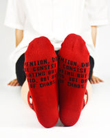 Mary Shelley/Frankenstein Ankle Socks