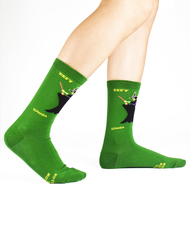 Elphaba Crew Socks