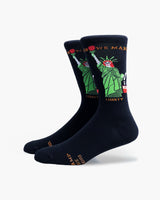 Lady Liberty Crew Socks