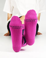 Susan B. Anthony Crew Socks