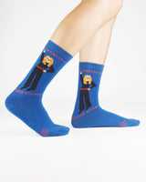 Gloria Steinem Crew Socks