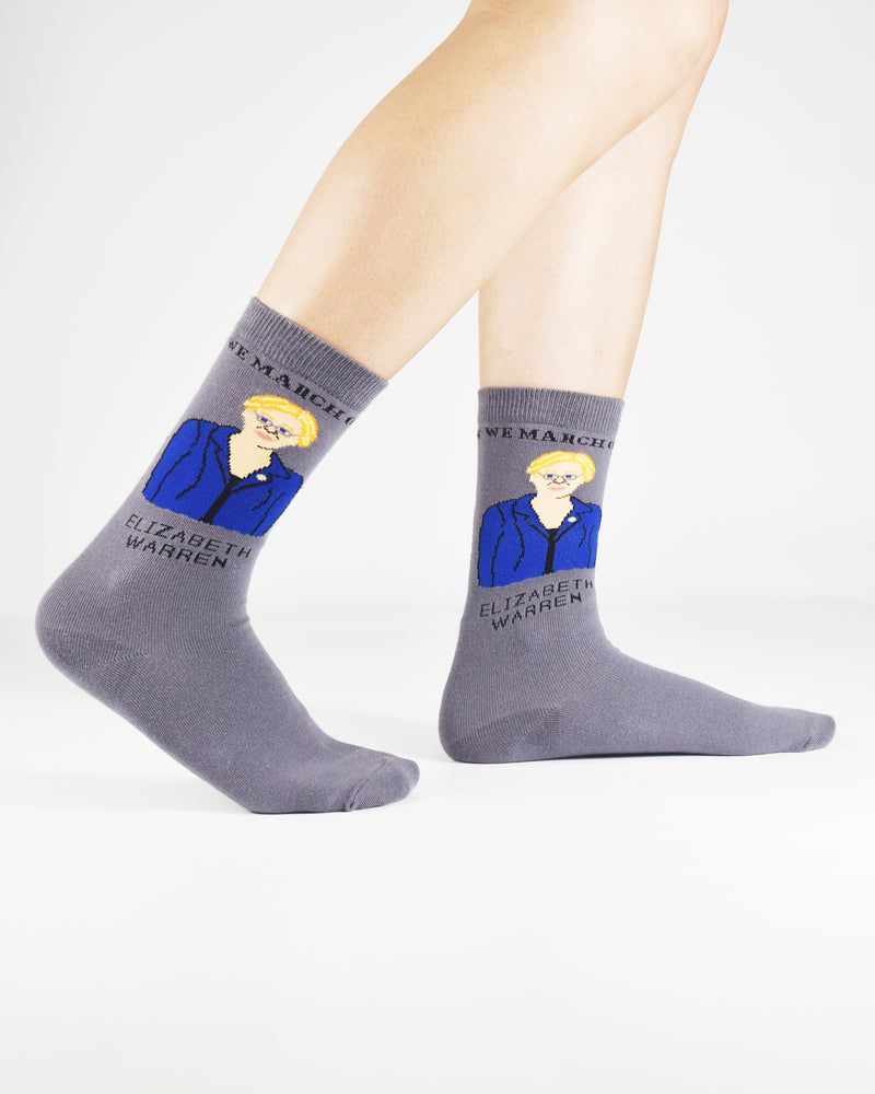 Elizabeth Warren Crew Socks