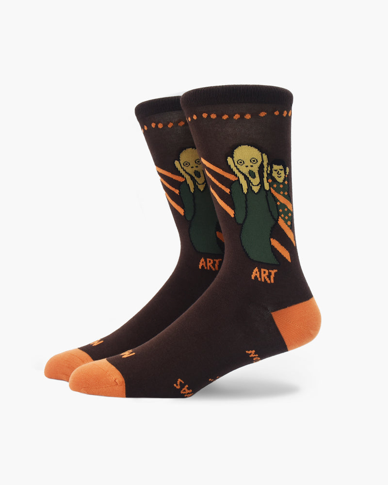 Art Works The Scream Crew Socks