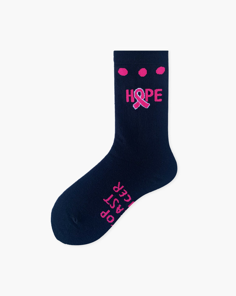 Stop Breast Cancer Crew Socks