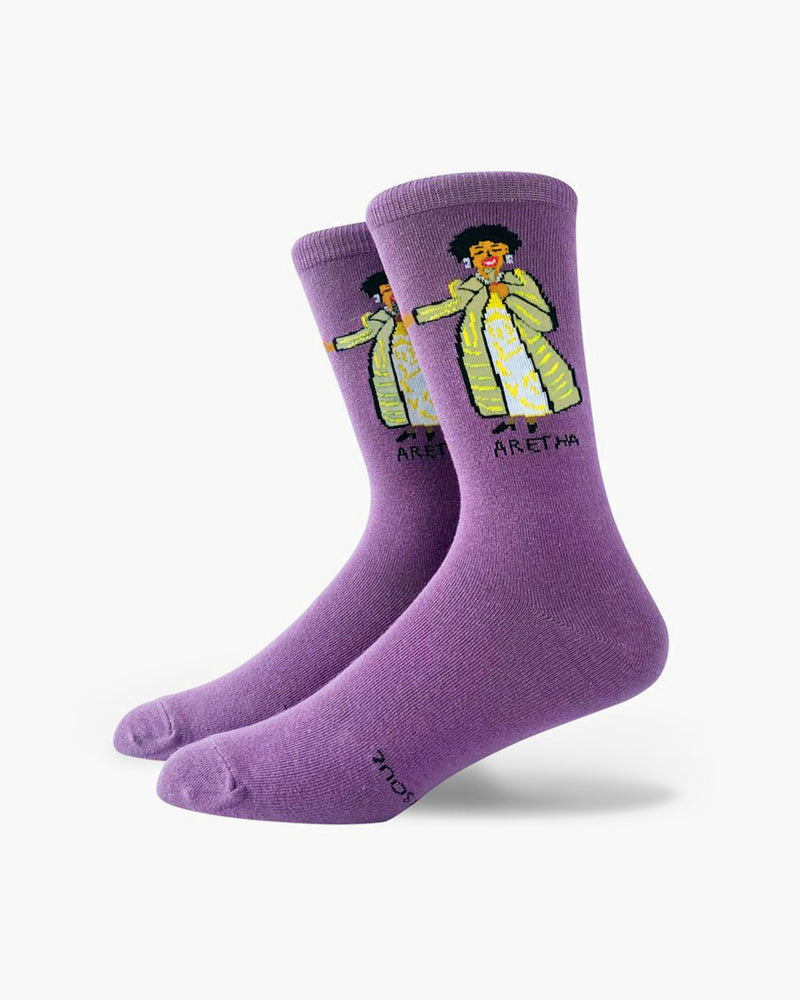 Aretha Crew Socks Medium