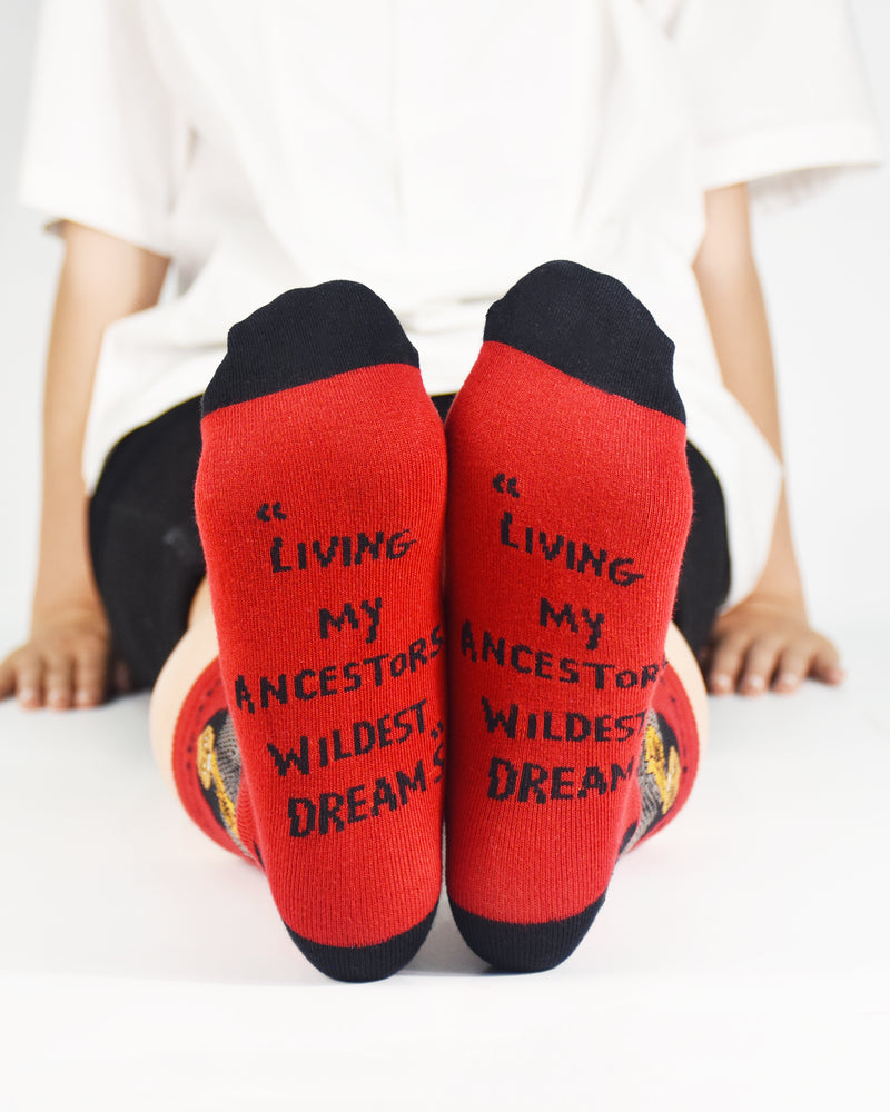 Ketanji Brown Jackson Red Crew Socks ADULT