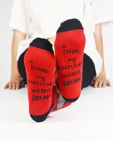 Ketanji Brown Jackson Red Crew Socks ADULT