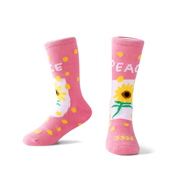 Sunflower Toddler Socks