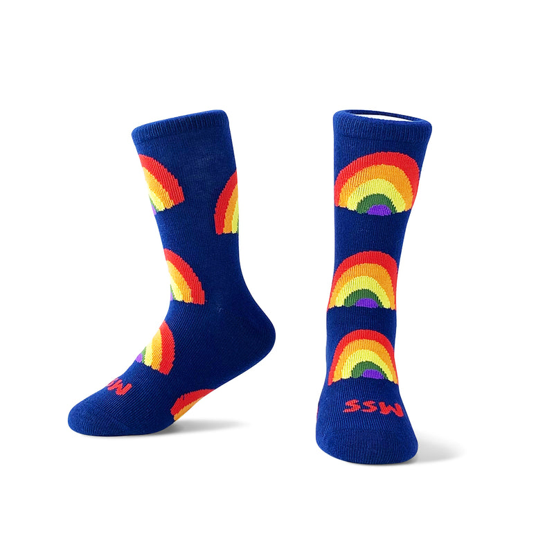 Rainbow Toddler Socks