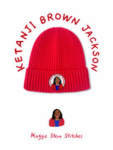 KBJ Red Ribbing Beanies