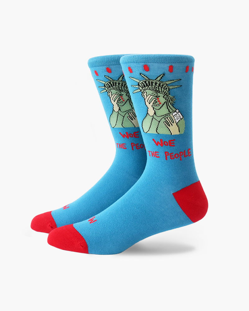 Woe The People Crew Socks