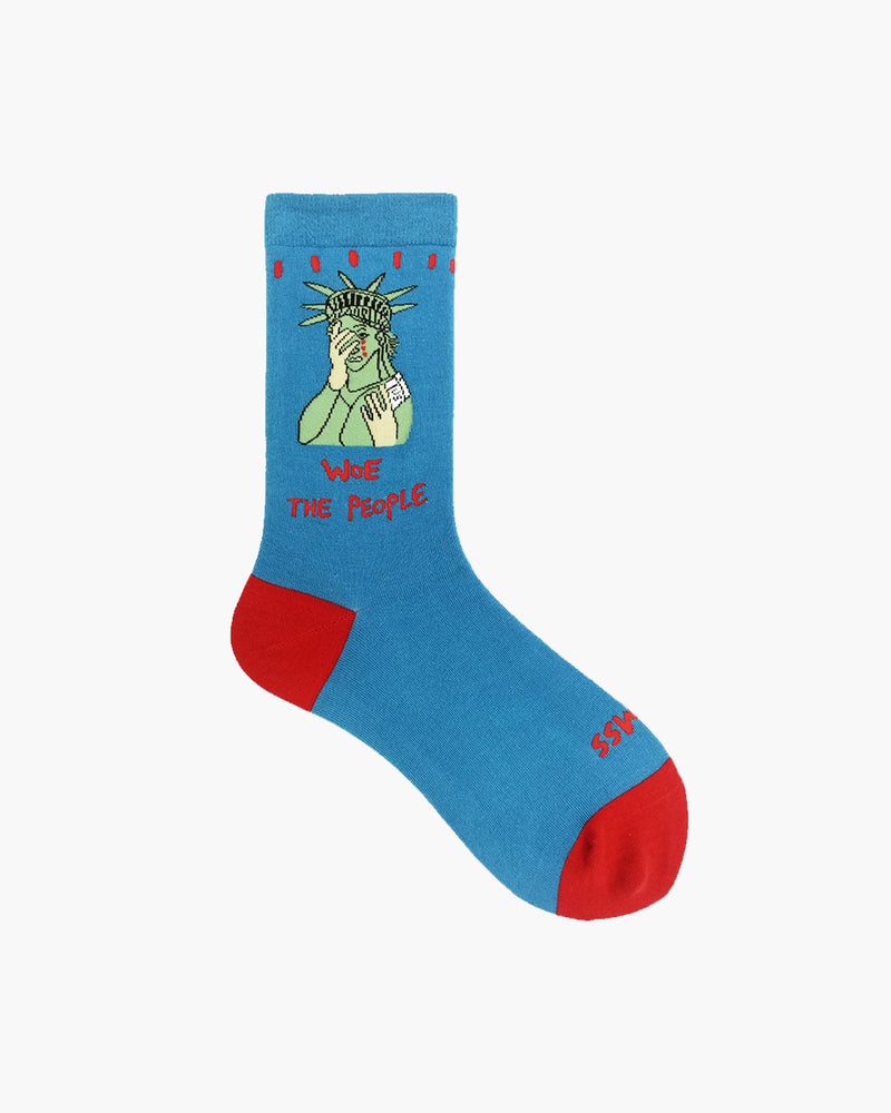 Woe The People Crew Socks