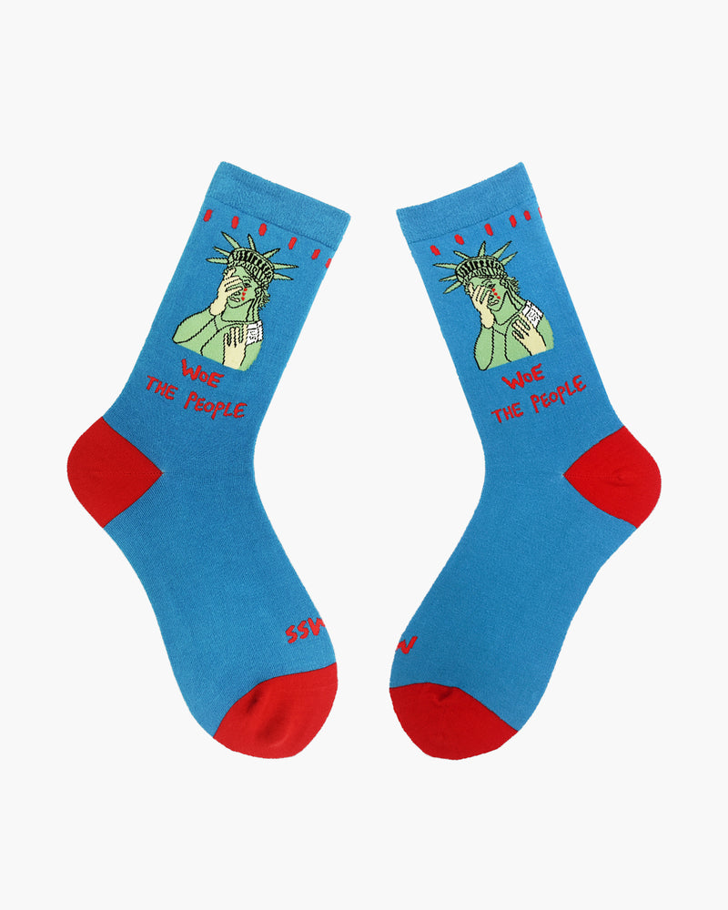 Woe The People Crew Socks