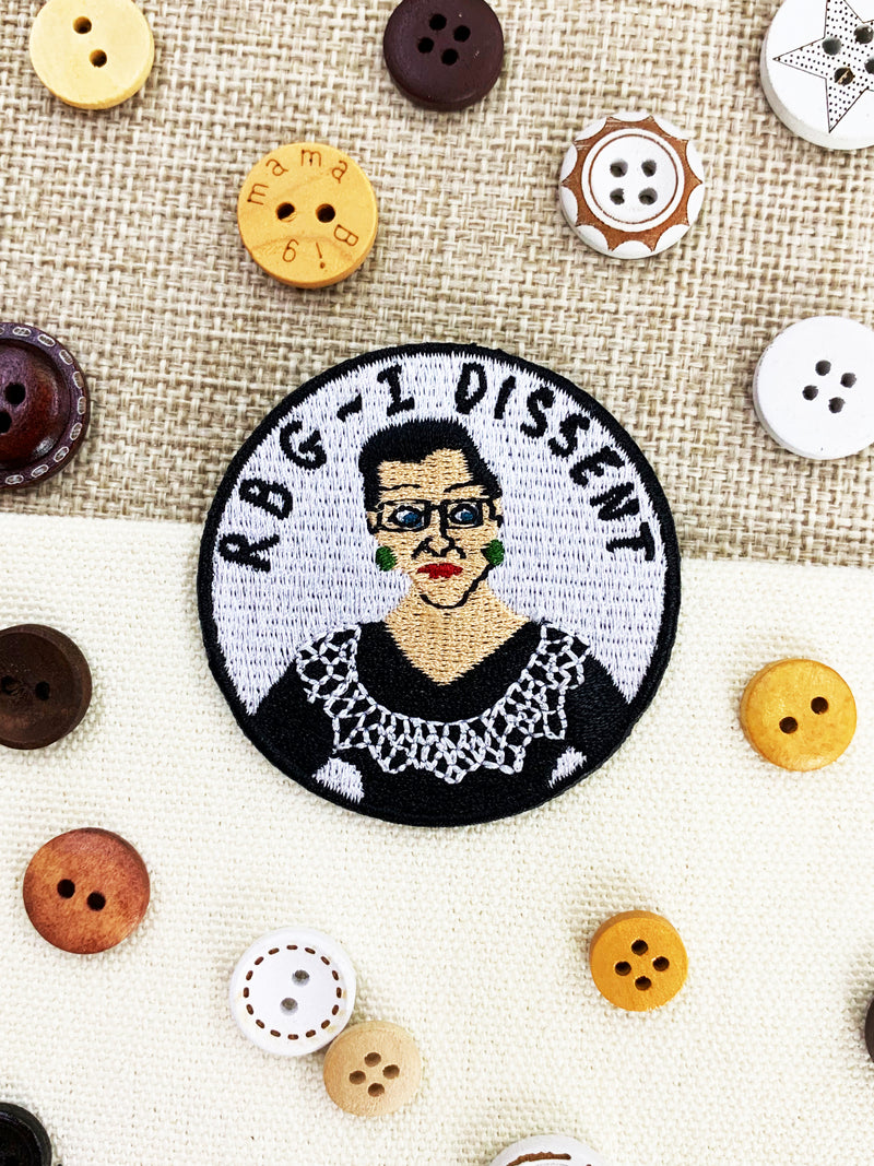 RBG I Dissent Patches